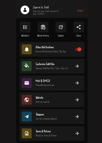 screen for watch shows without buffering